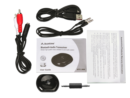 Bluetooth-music-receiver-and-transmitter-2-in-1-device-package content