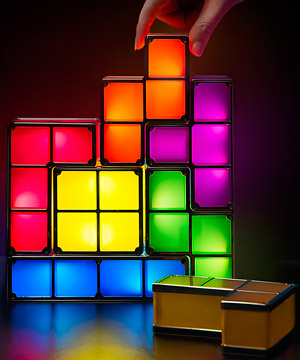 tetris-lamp