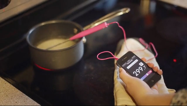 智能電話應用既食物溫度計Smart Thermometer