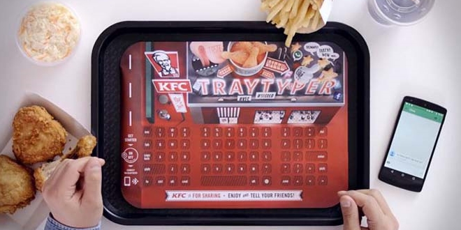 KFC Tray Typer  食住打Keyboard