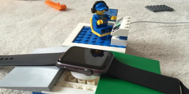 Lego創意召集　Apple Watch充電座